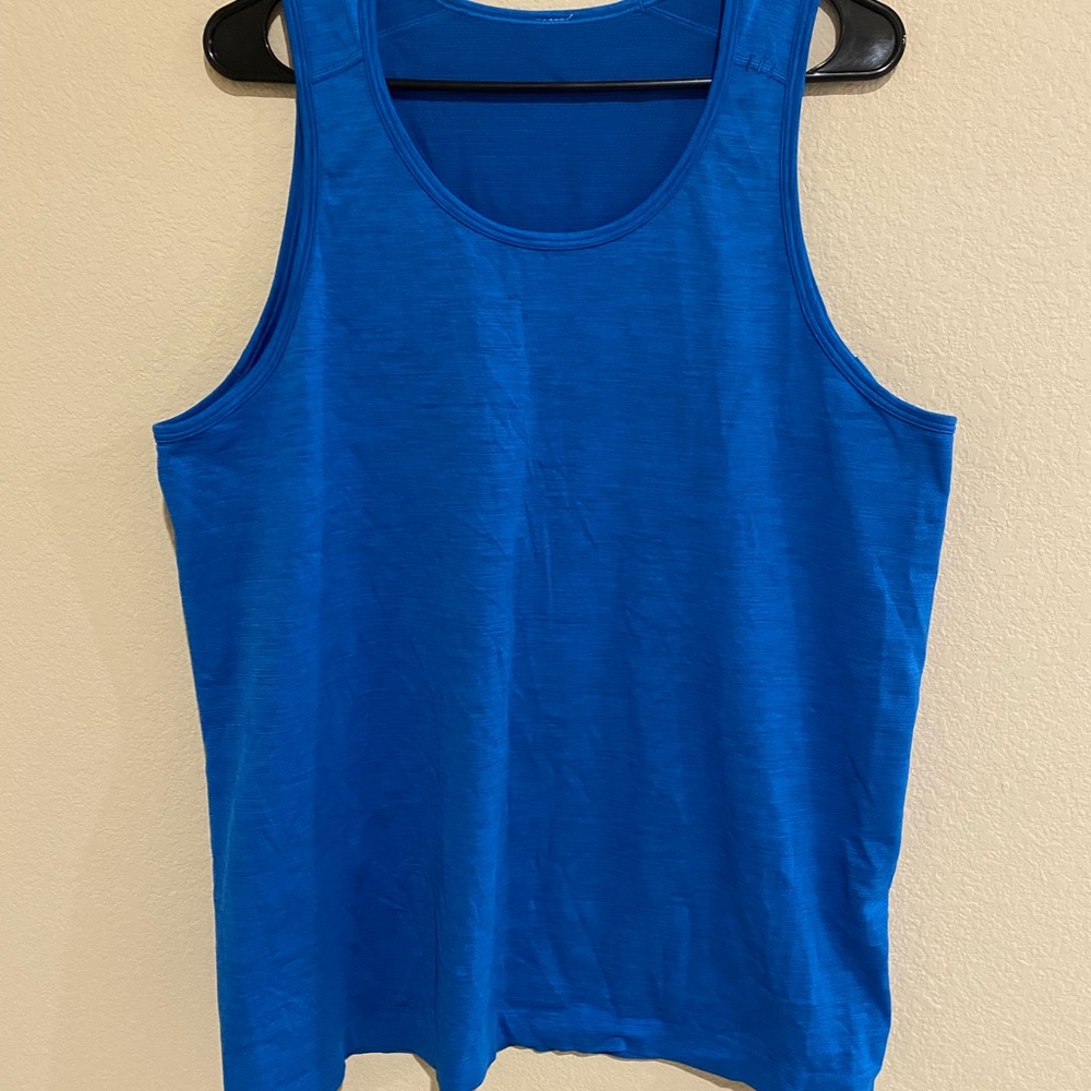 Lululemon Metal Vent Tech Tank Large Blue